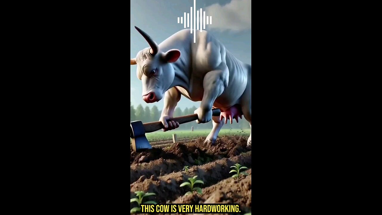 story of hardworking cow