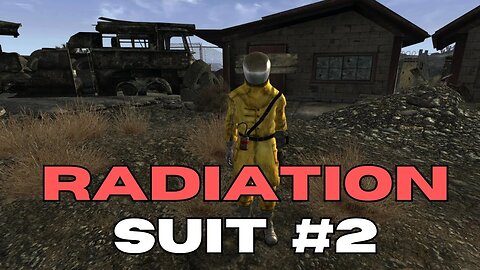 Radiation Suit Nr 2 - For Camp Searchlight Fire Station Key And Police Staiton Fallout New Vegas