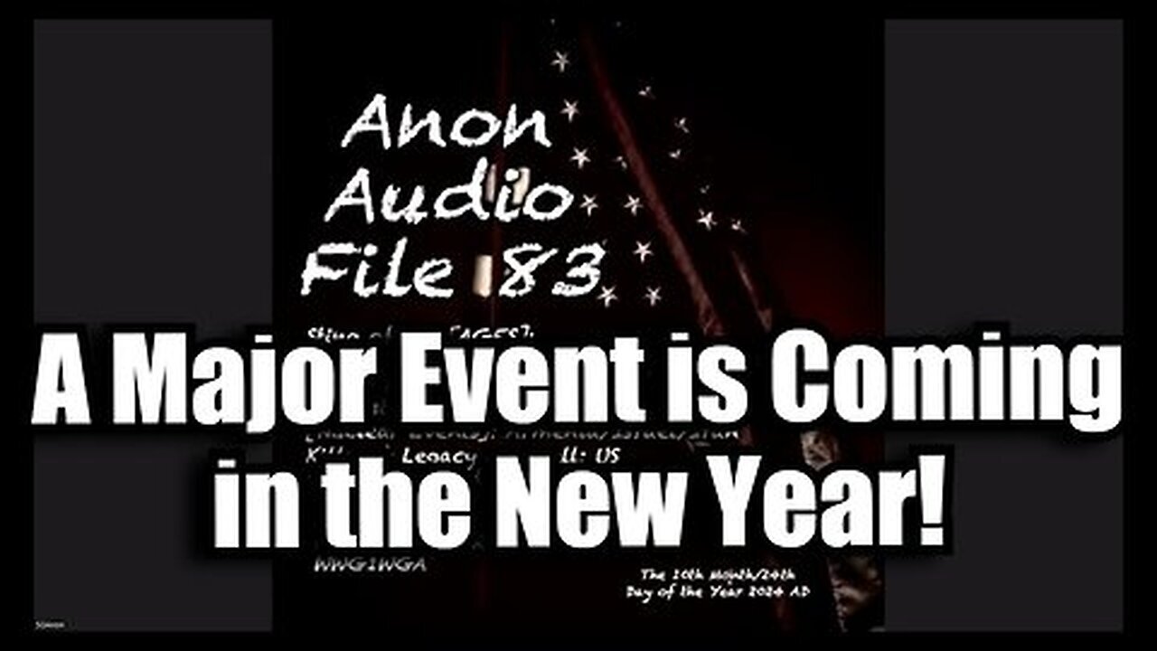 SG Anon #83 - A Major Event is Coming in the New Year!