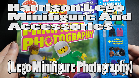 Harrison Lego Minifigure And Accessories (Lego Minifigure Photography)