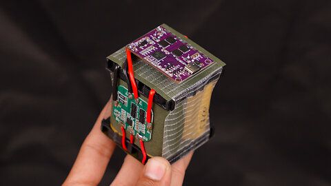 100W Power Bank BuilD From Lithium-Ion Cells