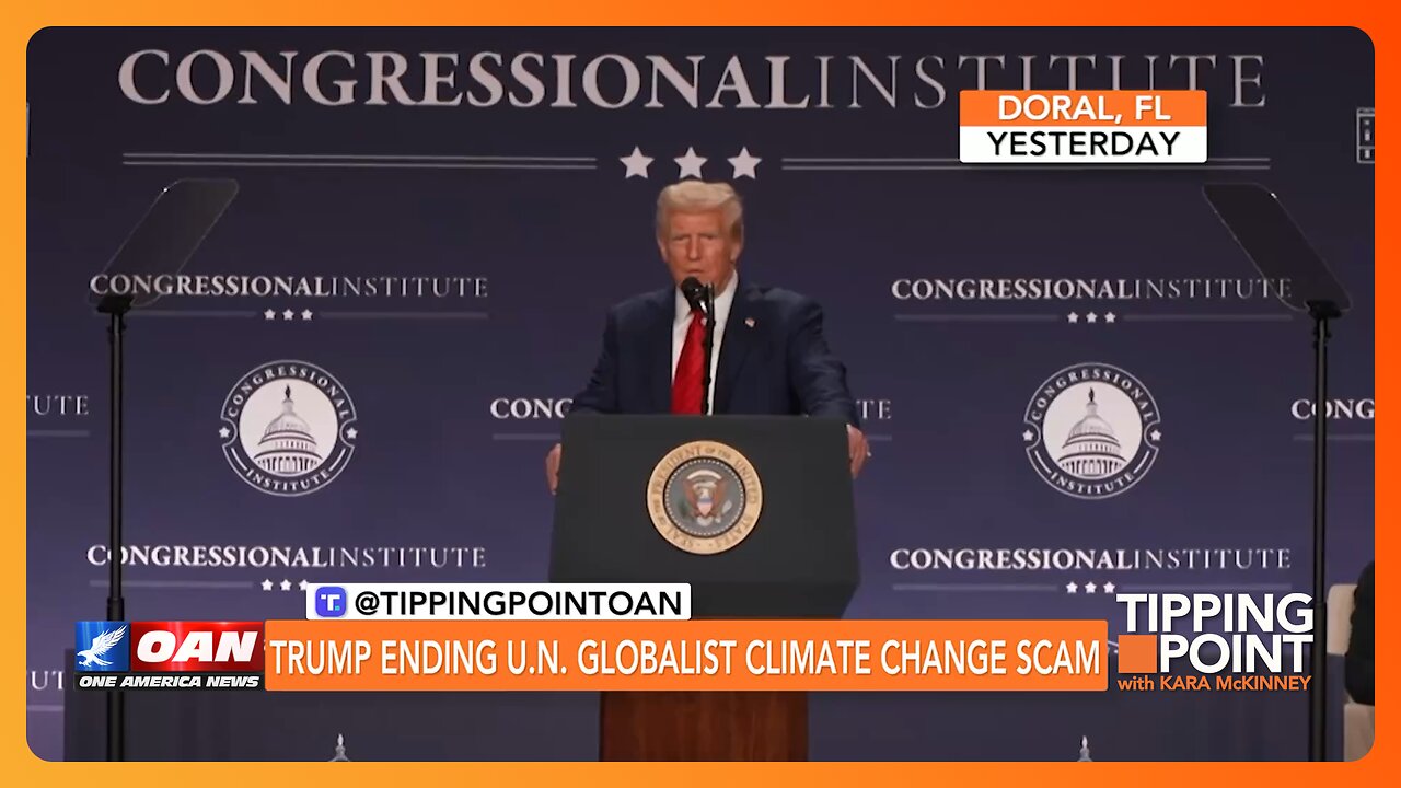 Trump Ending U.N. Globalist Climate Change Scam | TIPPING POINT 🟧