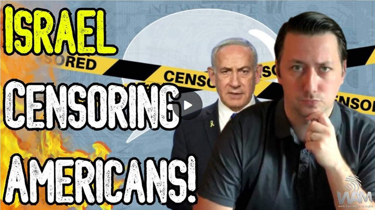 INSANE: ISRAEL CENSORING AMERICANS! - Social Media Deleting Posts As Israel Pays Fake Alt Medias!