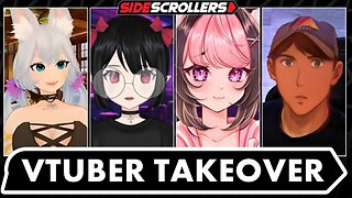 Side Scrollers VTuber TAKE OVER with Kirsche, Rev Says Desu & DarlingStrawb | Side Scrollers