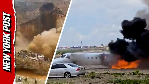 Double disaster in Congo: Plane crashes on way to deadly mine collapse