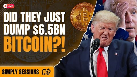 Did The U.S Just Dump $6.5 BILLION Bitcoin?! The Truth Revealed!