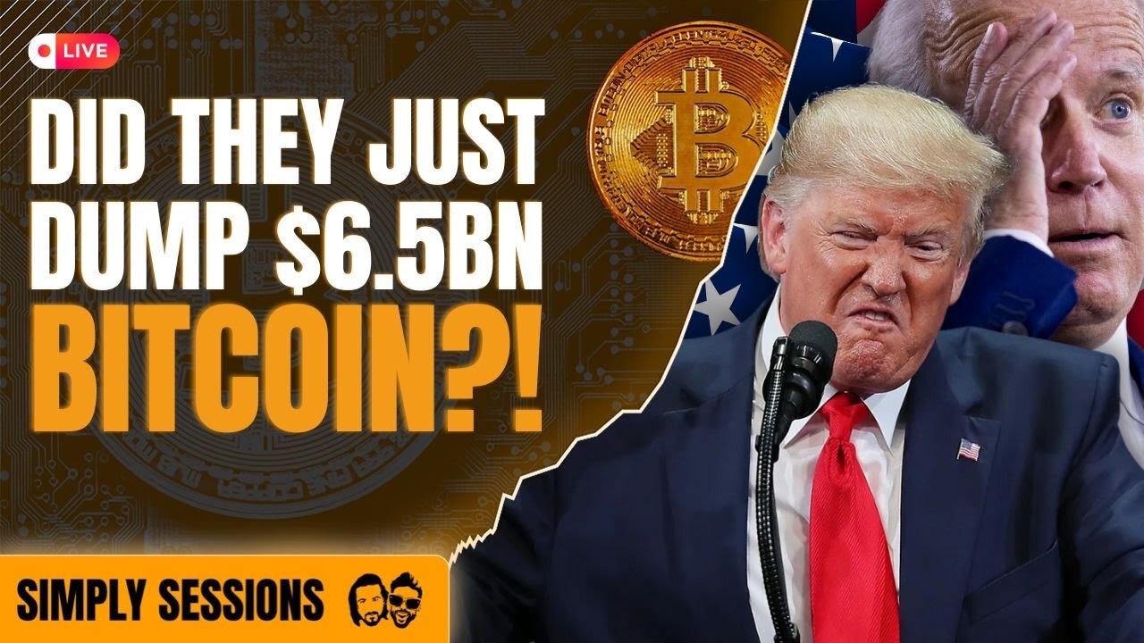 Did The U.S Just Dump $6.5 BILLION Bitcoin?! The Truth Revealed!