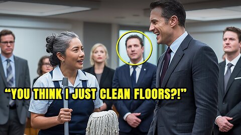 Latina JANITOR Humiliated by LAW FIRM — Her Secret Ends a $300M DEAL!