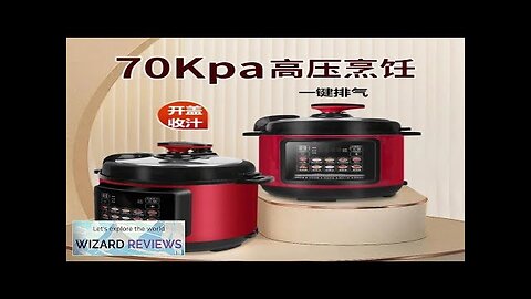 Smart household electric pressure cooker 2.5L-4L-5L-6L pressure cooker appointment timer Review