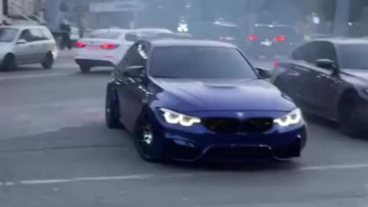 BMW F80 M3 drifting