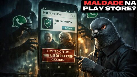 📰Tá na Play Store? Então tá limpa… só que não