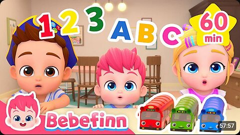 Learn Colors, Emotions, Numbers, Alphabets and More with Bebefinn Family ㅣKids Song Compilation