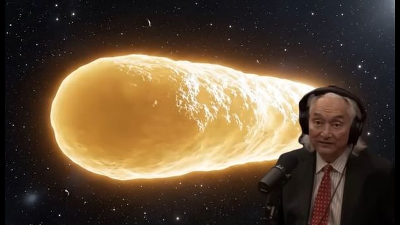 THE GOLDEN SHITTEROID - 3IATLAS Is BECOMING Far More DANGEROUS Than NASA Admits Michio Kaku