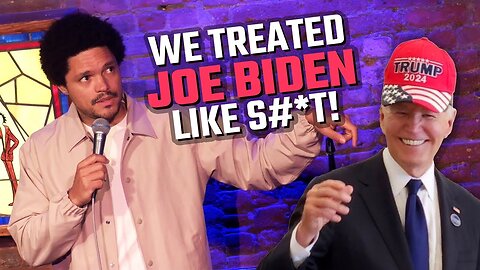 We Treated President Biden Like S#*T! - Trevor Noah