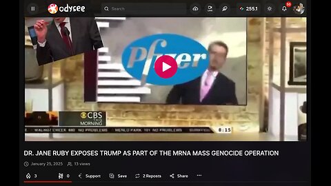 DR. JANE RUBY EXPOSES TRUMP AS PART OF THE MRNA MASS GENOCIDE OPERATION