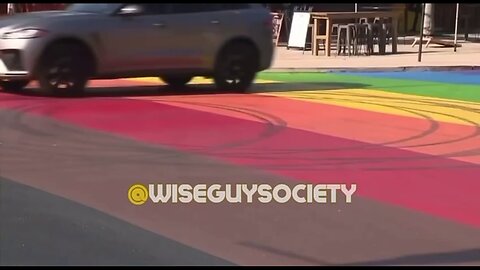 Florida police looking for suspect who defaced vibrant pride mural with donuts late at night