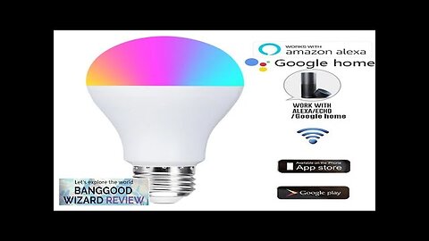 9W CCT+RGB Wifi Smart Bulb E26 E27 Voice Control Works With Alexa Review