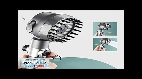 VONATES High-Pressure Shower Head One-Key Stop Adjustable Spray 3-Mode With Massage Brush Review