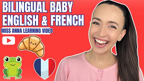 Basic French For Baby 🇫🇷🥐 - Baby & Toddler Learning Video - Speech, Songs & Rhymes, Numbers & More!