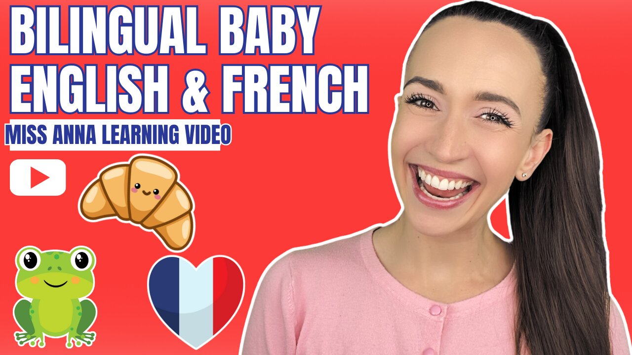 Basic French For Baby 🇫🇷🥐 - Baby & Toddler Learning Video - Speech, Songs & Rhymes, Numbers & More!