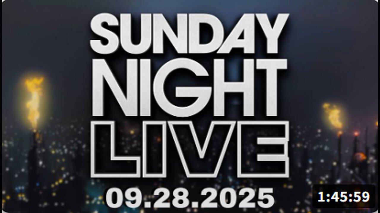 Sunday Night LIVE: Iraq War Veteran Thomas Sanford Identified As Suspected Gunman Who Attacked LDS Michigan Church Now Dead After Exchanging Fire With Officers! Tune In For Breaking Details As They Emerge! - FULL SHOW - 09.28.2025