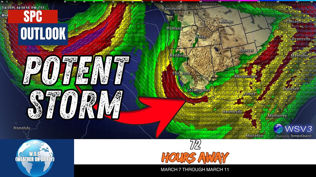 🚨 Severe Weather Alert: March 7-11 Forecast Breakdown