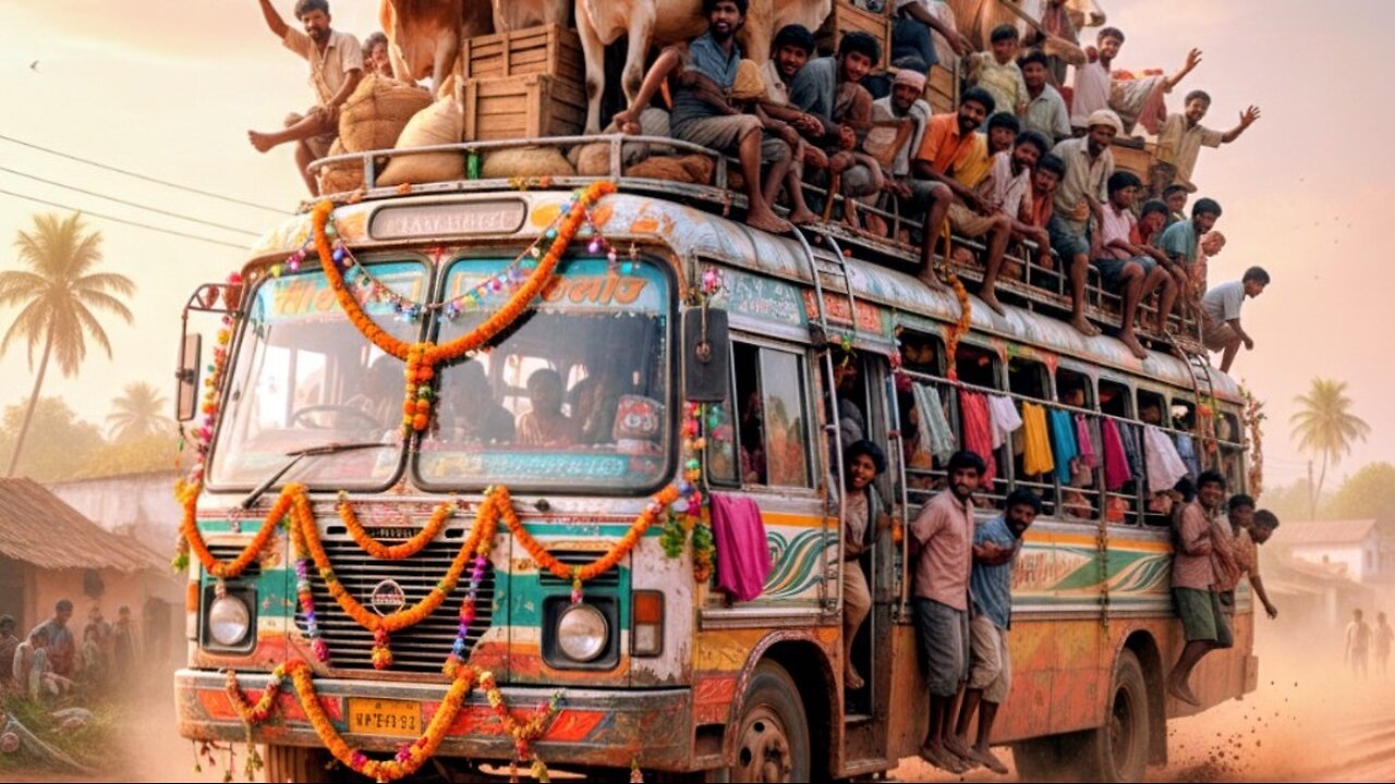 Indian Express Coach 🚌🇮🇳