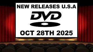 NEW DVD Releases [OCTOBER 28TH 2025 | U.S.A]