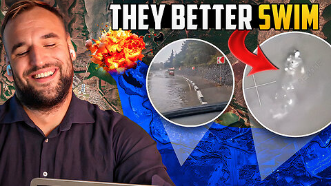 Russian Trenches flooded, Many Units are Trapped - Destruction of the Belgorod Dam