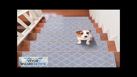 VEVOR Stair Treads Stairs Carpet Non Slip 9" x 28" Indoor Stair Review