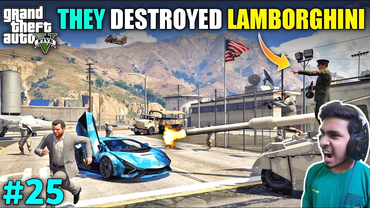 I Lost My Lamborghini To Save Him | GTA V Gameplay #25