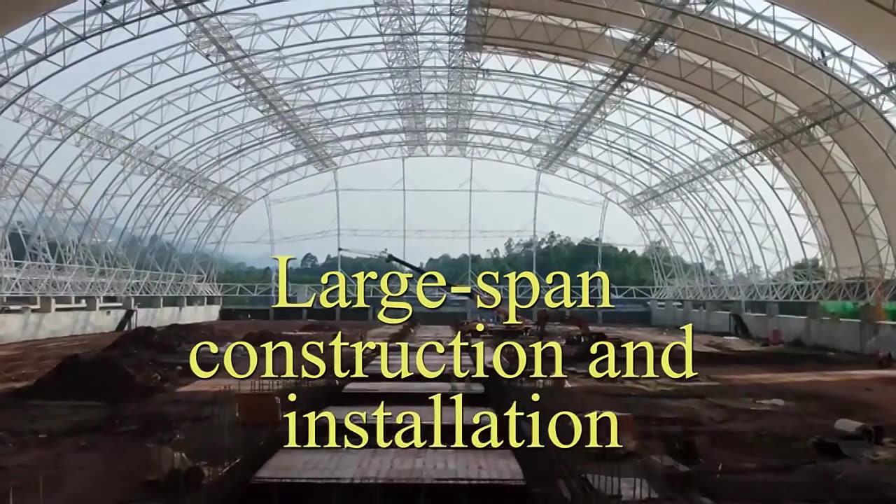 space frame steel structure construction