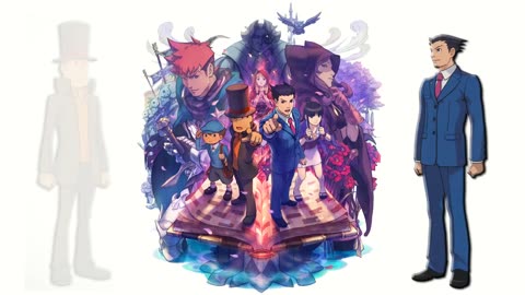 Reminiscing _ A Golden Message - Professor Layton vs. Phoenix Wright_ Ace Attorney (GilvaSunner)