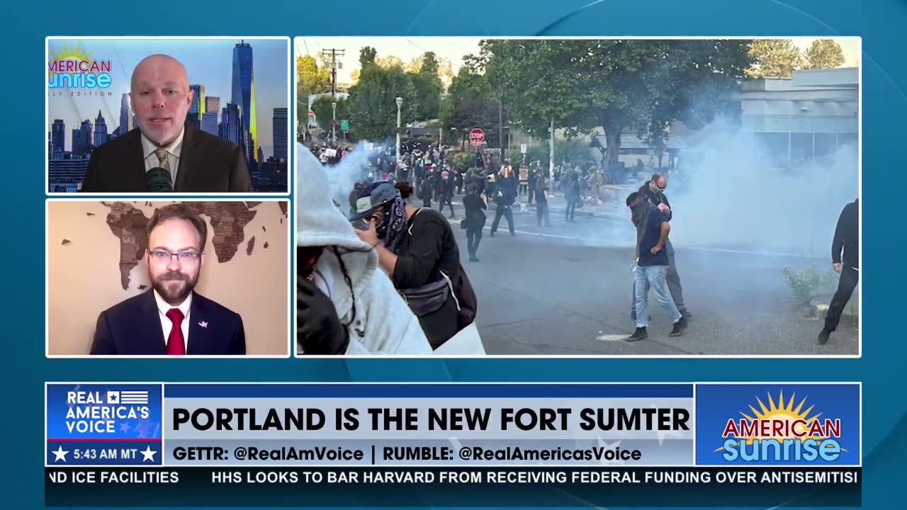 PORTLAND IS THE NEW FORT SUMTER
