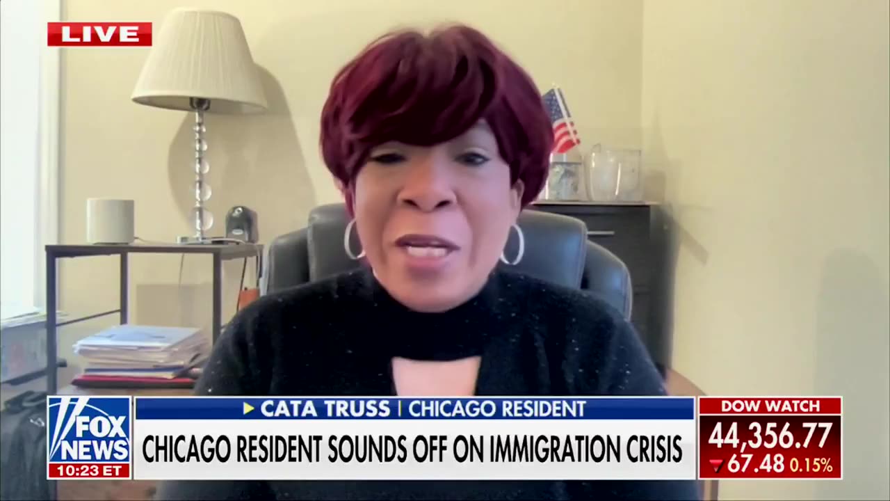 Chicago resident Cata Truss: Tom Homan, you are welcomed.