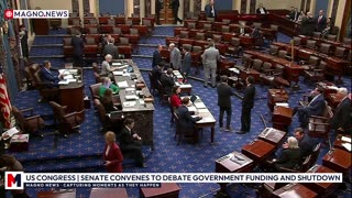 🇺🇸 Government Shutdown Debate in US Senate as President Trump Demands Major Spending Cuts [LIVE]