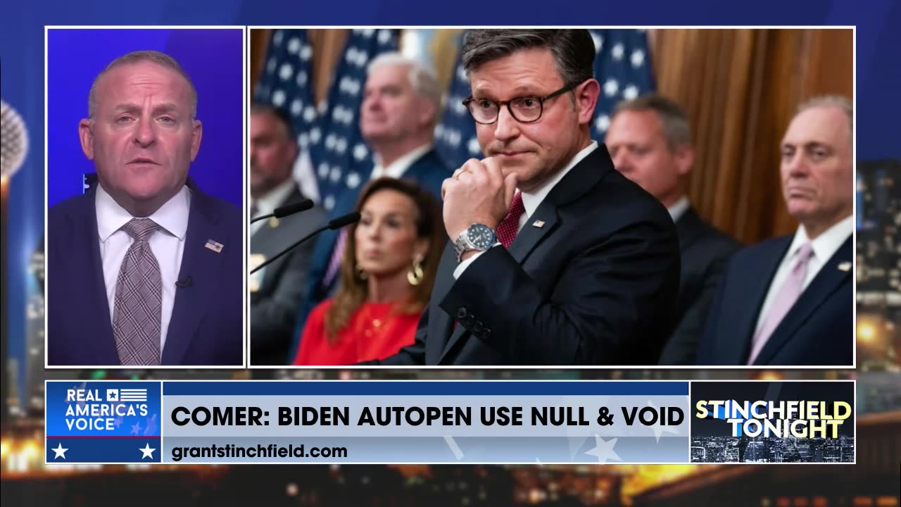 HOUSE OVERSIGHT COMMITTEE DIRECTS DOJ TO INVESTIGATE BIDEN'S AUTOPEN USE