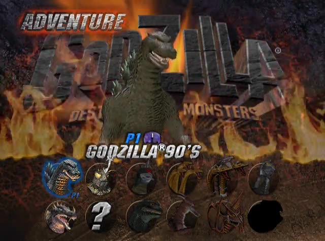 GC longplay - Godzilla Destroy All Monsters Melee