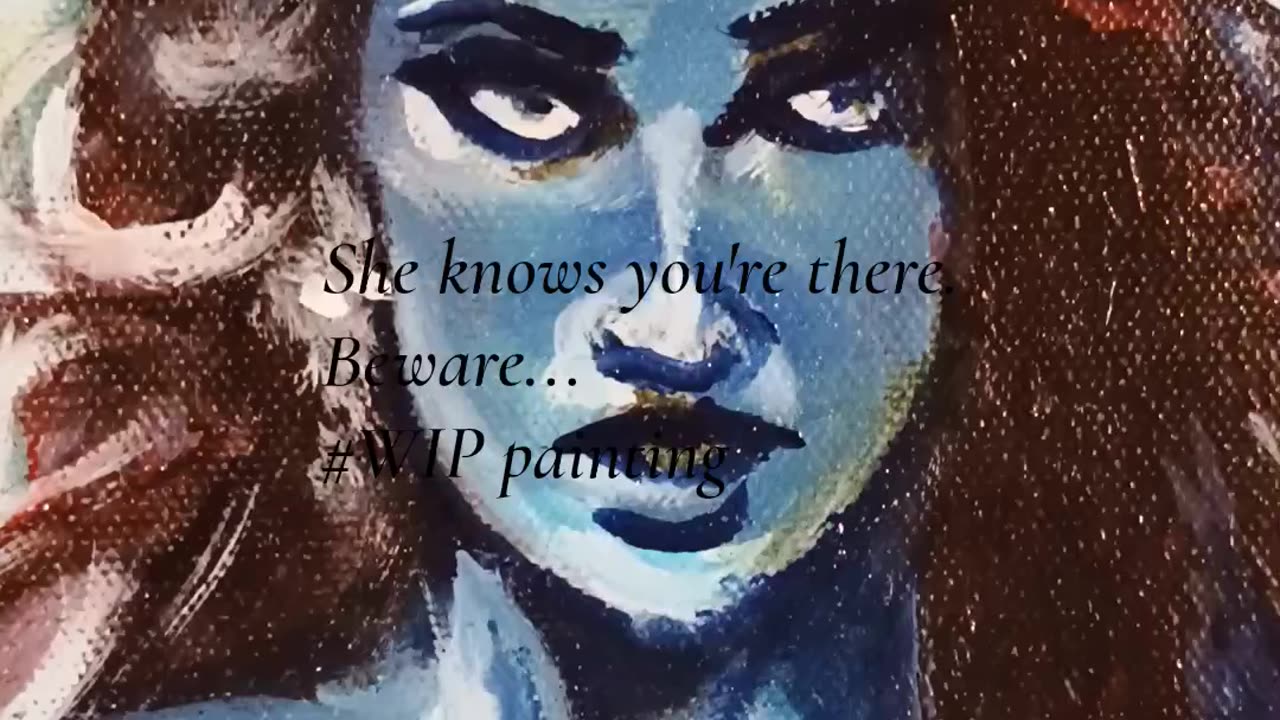 #WIP AmaZon oil painting