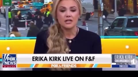 Politics - 2025 Best Jew Paid Actress Erika Kirk Starts Speaking Fluent Jew Killer Hebrew