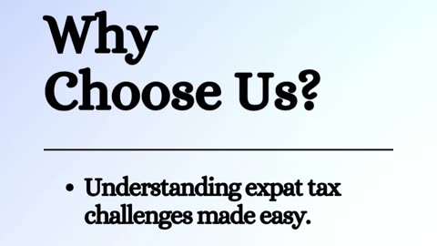 Expert Canadian Expatriate Tax Consultants