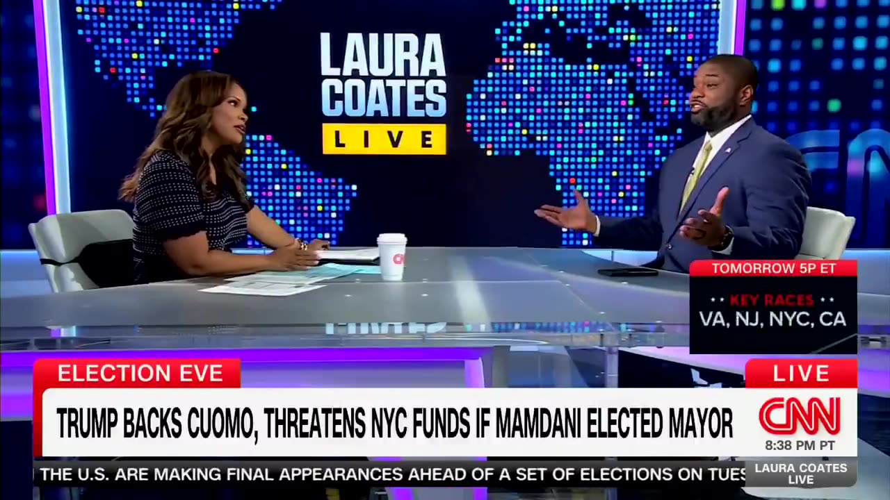 CNN's Laura Coates attempts to defend communist Zohran Mamdani in an interview