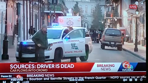 BOMBS EXPLODE NEW ORLEANS BOURBON STREET