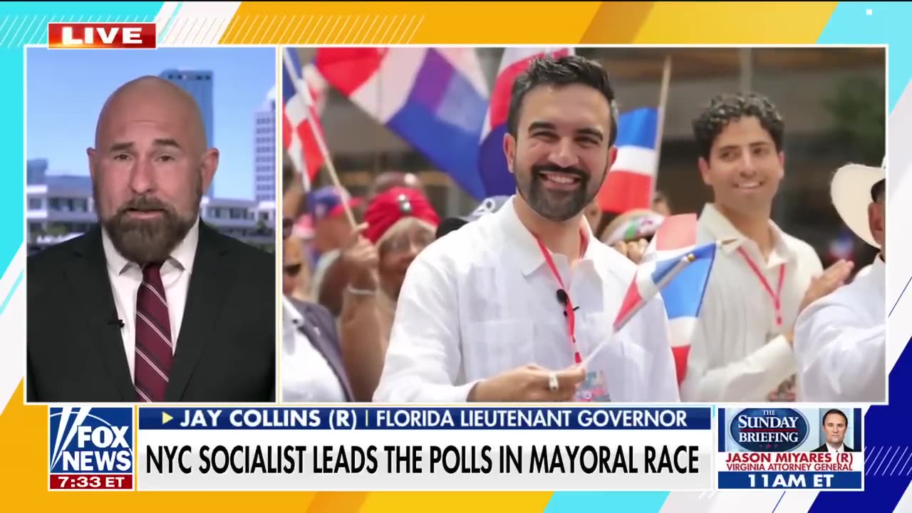 Florida lieutenant governor issues BOLD warning on possible Mamdani win