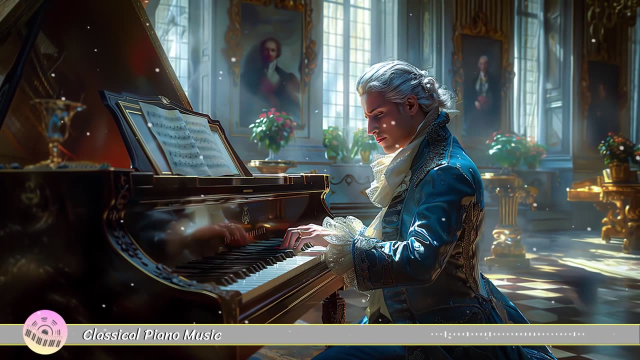 Classical Piano Music - Pearls of classical music - Mozart, Beethoven, Bach, Chopin, Vivaldi...