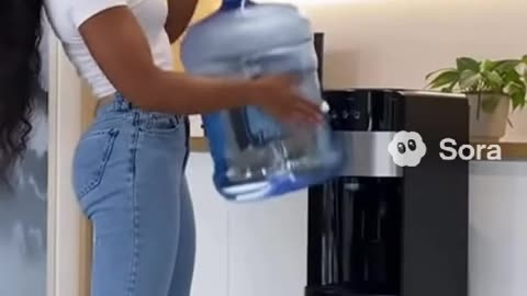 The One Handed Water Cooler Change