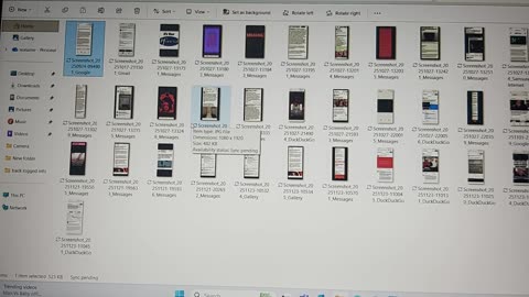 Some back logged info