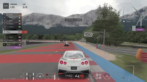 854HP Nissan GTR Takes On Sardegna, Italy (GT7) - PS5 Gameplay [1080HD 30FPS]