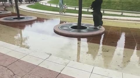 Puddle Jump Fail
