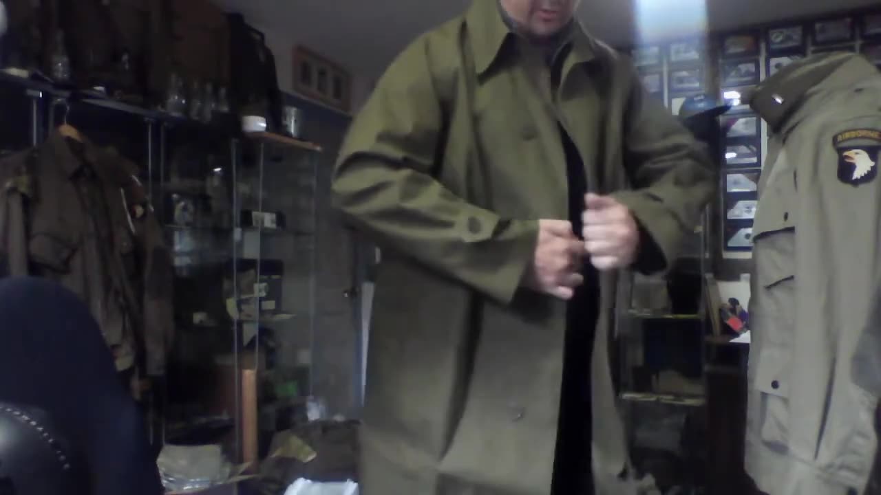 Miss Drop 44 #50- Soldier of Fortune Raincoat 'unboxing' ... re-enacting the smelly way!